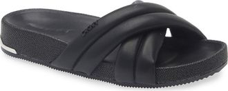 DKNY Indra Crisscross Platform Slide Sandal in Black at Nordstrom Rack, Size 9.5