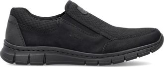 Rieker Zwarte Sneakers - Heren - Sneakers - Zwart - 42 EU - Schoenen