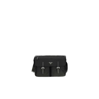 Prada Bolso de Hombro Re-Nylon - Bags - Hombre - Negro - ONE SIZE