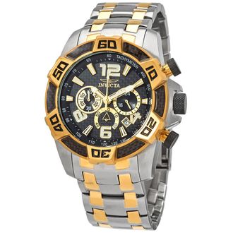 Invicta Pro Diver Chronograph Black Dial Mens Watch 25856