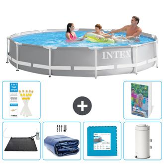 Intex Piscina Prism Frame Redonda - 366x76 Cm - 7-piezas S166