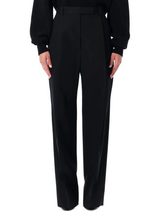 Tom Ford Womens Black Wool Tailored Wide-leg Trousers - Size EU 34 (Womens)