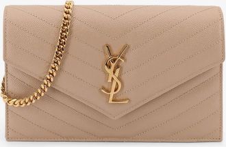 Saint Laurent Borsa a tracolla in pelle con logo Cassandre in metallo - SAINT LAURENT - gender_Woman