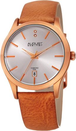 August Steiner Womens Diamond Watch