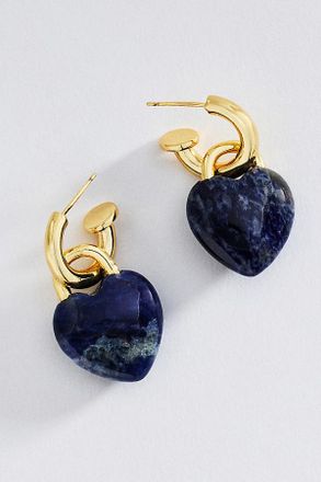 Holst + Lee Heart Locket Earrings