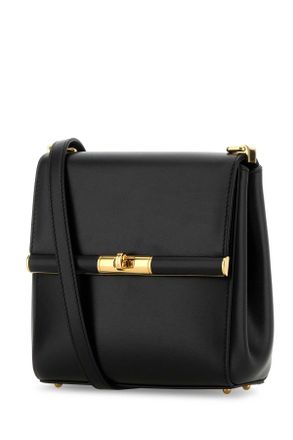 Dolce & Gabbana Womens Black Leather Marlene Crossbody Bag Nero Borse A Tracolla