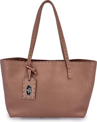 Fendi Pre-owned Womens Cloth Handbag - Pink Cotton - One Size