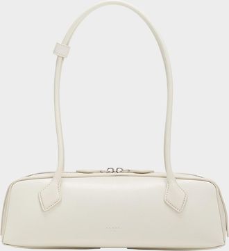 Alaia Le Teckel Medium Shoulder Bag in Goatskin