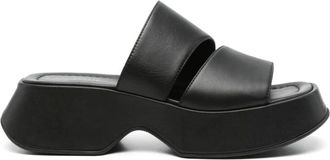 Vic Mati&eacute; Sliders, female, Black, 3 UK, Open Back Heels