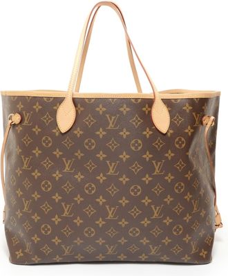 Louis Vuitton Monogram Brown Monogram Tote Bag (Pre-Owned)