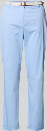 Christian Berg Casual Fit Chino mit Baumwoll-Anteil in Hellblau, Gr&ouml;&szlig;e 34