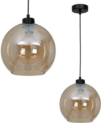 Milagro L&aacute;mpara Colgante Sofia Amber 1xe27