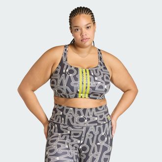 adidas Womens adidas adidas x FARM RIO OPTIME BRA PLUS SIZE