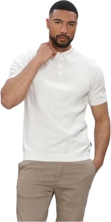 Saint Steve Friederich Polo - Heren - Polos - Wit - M - Tops