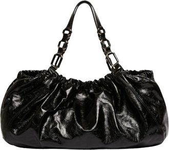 Marella Black Large Leather Shopper