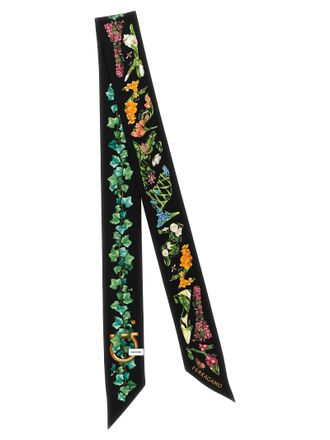 Ferragamo Multicolor Silk Womens Foulard