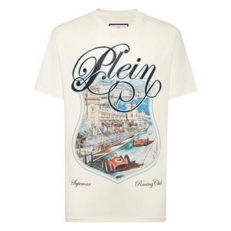 Philipp Plein Uomo, Top, Bianco, S, new
