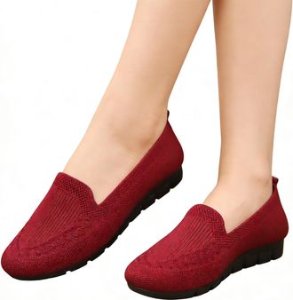 Generic Womens Loafer Shoe | Casual Dress Shoes | Slip-Resistant Soft Loafer | for Business Trip Home Outdoor School Girlfriend Wife Friend Sister Daughter Mo