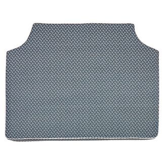 Ballard Designs Ava Ditsy Foam Headboard - Indigo, Full - Ballard Designs