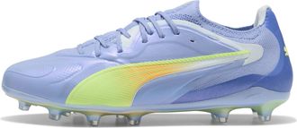 Puma Scarpe da calcio KING 20 ULTIMATE LIGHT UP FG/AG da donna, Scarpe, Giallo, 40.5