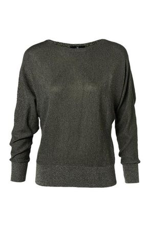 Mart Visser Aylene Lurex Trui Olijfgroen