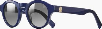 Sandbanks Mens Sandbanks Portofino Sunglasses Navy - Size: ONE size
