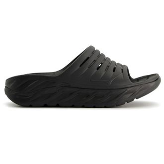 Hoka One One Hoka Ora Recovery Slide Synthetic Unisex Slides Sandals - Black - Size:UK 11.5