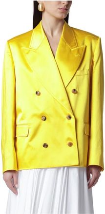Dries Van Noten Mujer, Chaquetas, Amarillo, Talla: M