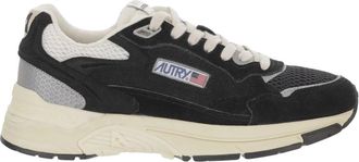 Autry Hyperway Low Sneakers - Heren - Sneakers - Zwart - 46 EU - Katoen - Schoenen