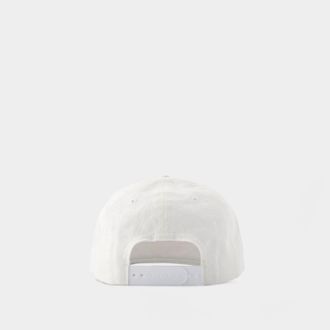 Rhude Unisex Azur Cap - White Cotton - One Size