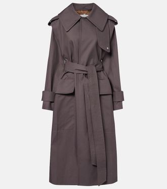 Victoria Beckham Philippa cotton trench coat