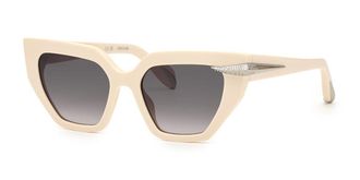 Roberto Cavalli SRC001S 09X7 Mens Sunglasses White Size 54