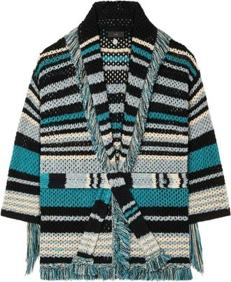Alanui C&aacute;rdigan Rayas Oce&aacute;nicas - Knitwear - Mujer - Multicolor - M