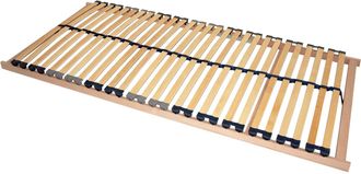 Beco home24 BeCo Lattenrost Super Fix 140x7x200 cm (BxHxT) Schichtholzrahmen Beige