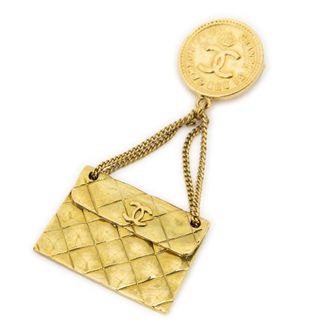 Chanel Bag Motif Brooch Pin Broche