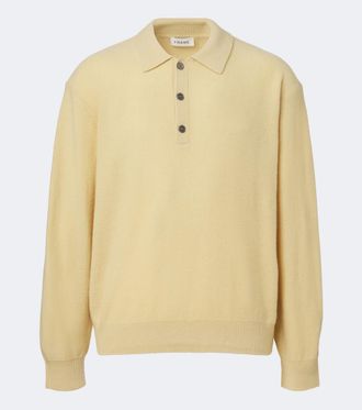 Frame Denim Wool polo sweater