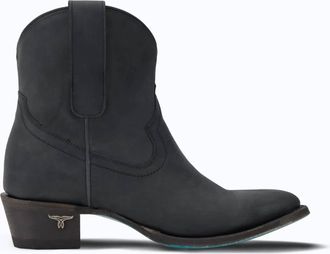 Lane Boots Womens Plain Jane Bootie In Matte Black