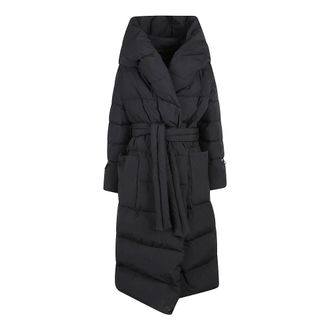 Moorer Jassen, Dames, Zwart, M, Stijlvolle Manila Jas