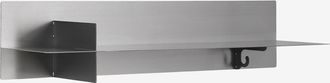 Sklum Pack De 2 Estantes De Pared En Acero Inoxidable Nolvia Sklum &x2194&xfe0e 90 Cm