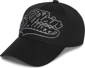 Philipp Plein Deluxe Baseballpet - unisex - Petten - Zwart - ONE Size - Katoen - Accessoires