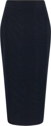 Blaz&eacute; Milano Rokken, Dames, Blauw, S, Katoen, Sussex Longuette