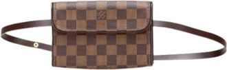 Louis Vuitton Pre-owned Belt Bags, female, Brown, Size: ONE SIZE Pre-owned Canvas Crossbody Bag