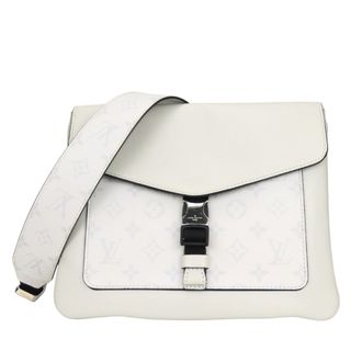 Louis Vuitton Taigarama Gray Monogram Taigarama Shoulder Bag (Pre-Owned)