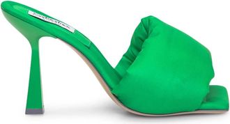 Sebastian Milano Platte Sandalen Mule H.95 - Dames - Muiltjes - Groen - 37 EU - Schoenen
