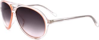 Linda Farrow MATTHEW WILLIAMSON MW4 C10 Womens Sunglasses Orange Size 62