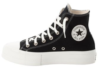 Converse Sneaker CONVERSE CHUCK TAYLOR ALL STAR LIFT PLATFORM EMBROIDERED CRYSTALS, Damen, Gr. 37,5, schwarz-weiss (schwarz, wintage wei&szlig;), Textil, Schuhe Snea