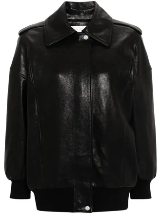 Alexander McQueen Leather Jackets − Sale: up to −54