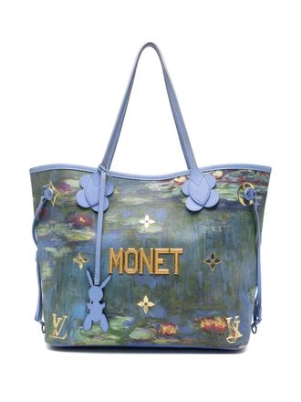 Louis Vuitton Borsa tote Neverfull in pelle - Viola