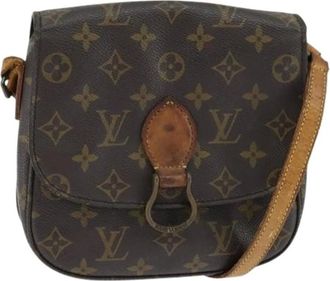 Louis Vuitton Pre-owned Cross Body Bags, female, Brown, Size: ONE SIZE Pre-owned Canvas Cross Body Bag