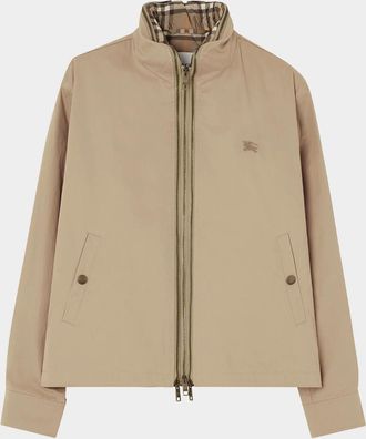 Burberry Men & apos;s Cotton Twill Jacket with Gilet